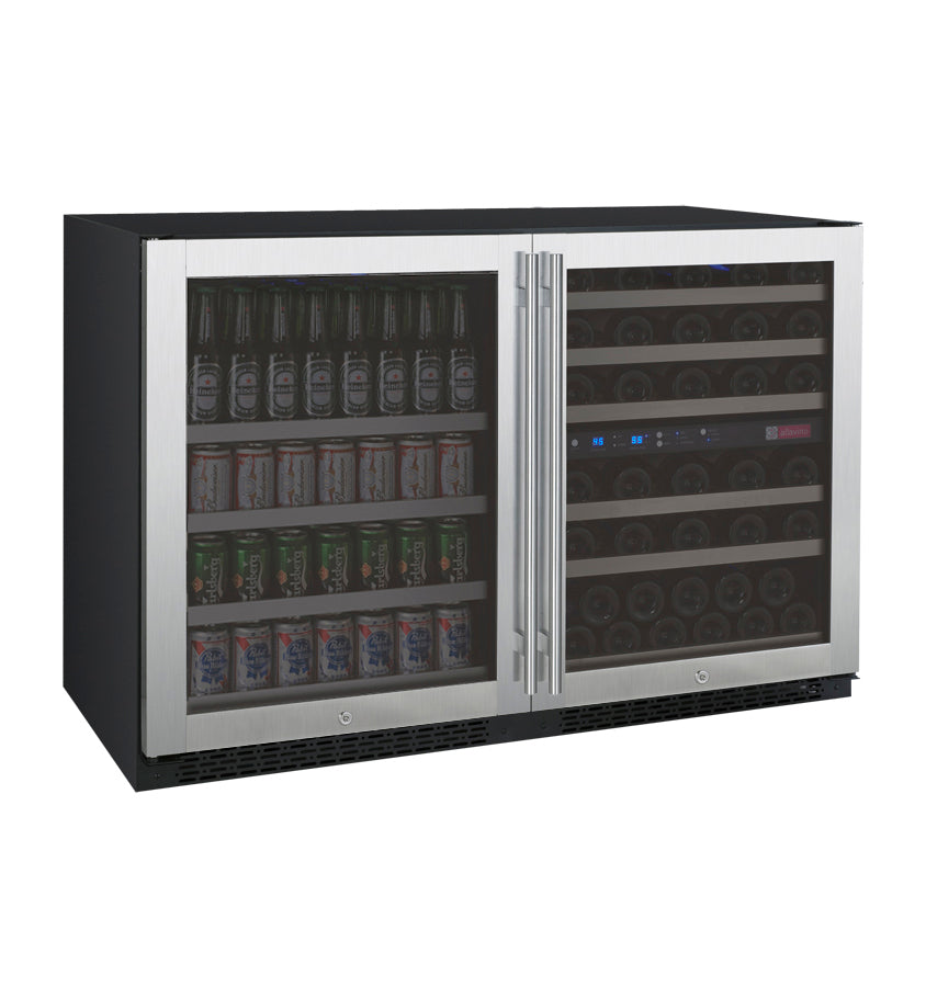 ●Nuwine Amazon.com: 51-Bottle Wine Cooler Dual Zone - 24