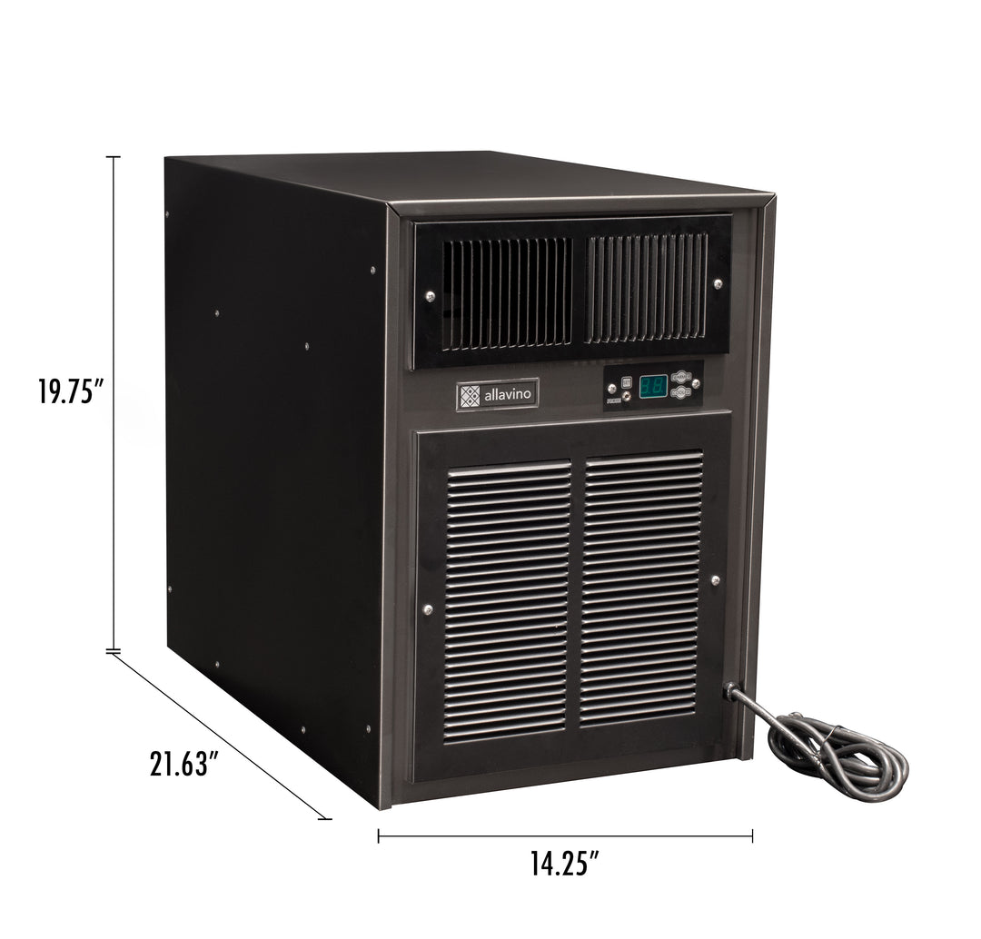 Allavino ACU-3000 wine cooling unit dimensions