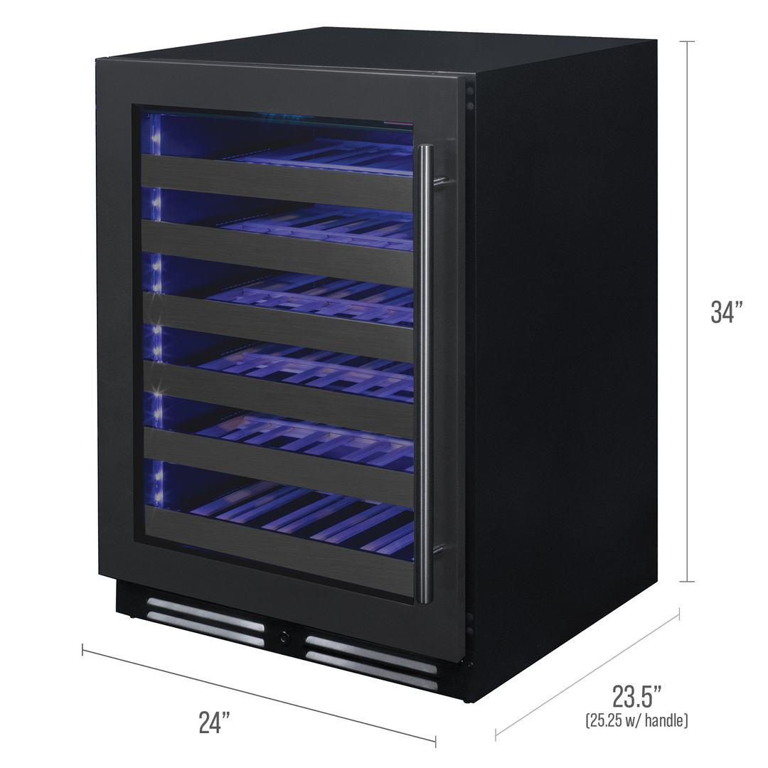 Allavino Reserva BDW5034S-1BSL wine refrigerator dimensions