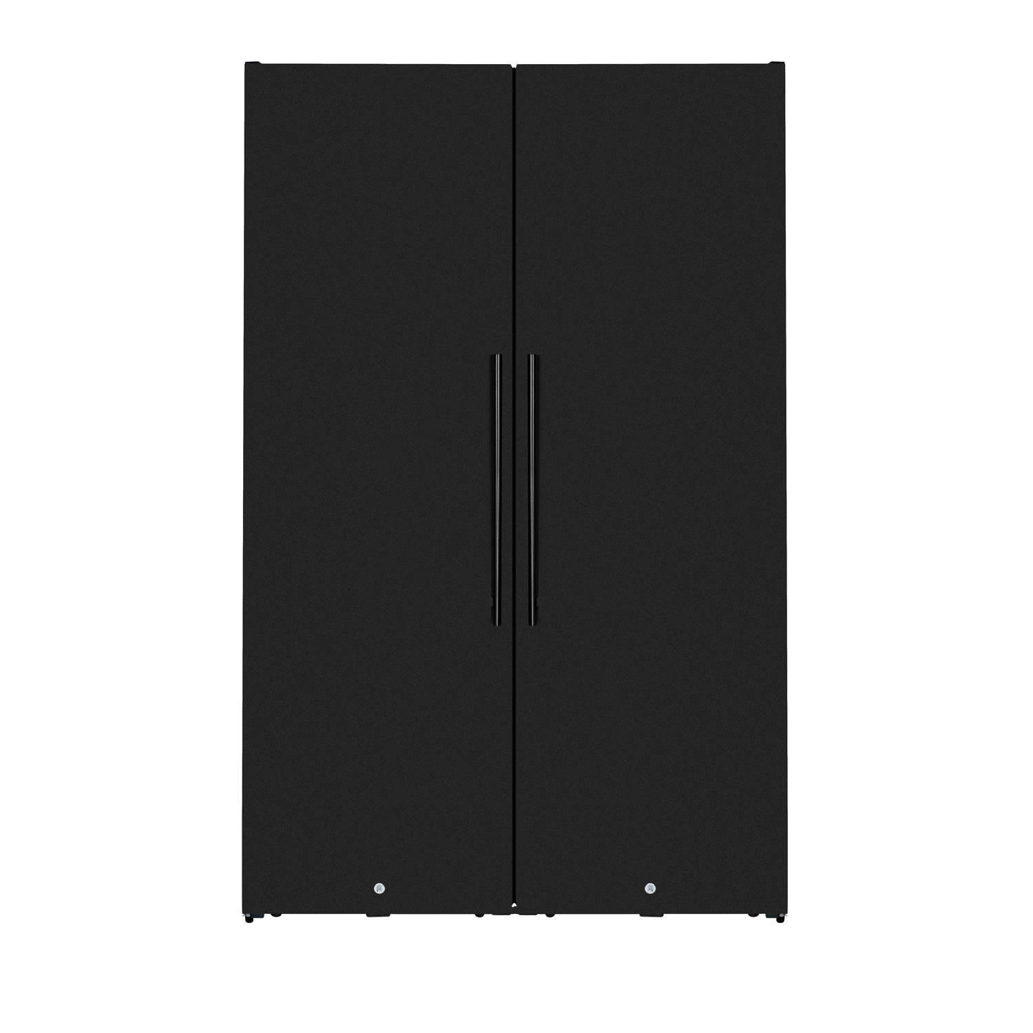 Allavino Side-by-Side Wine Vault with Solid Black Dooors