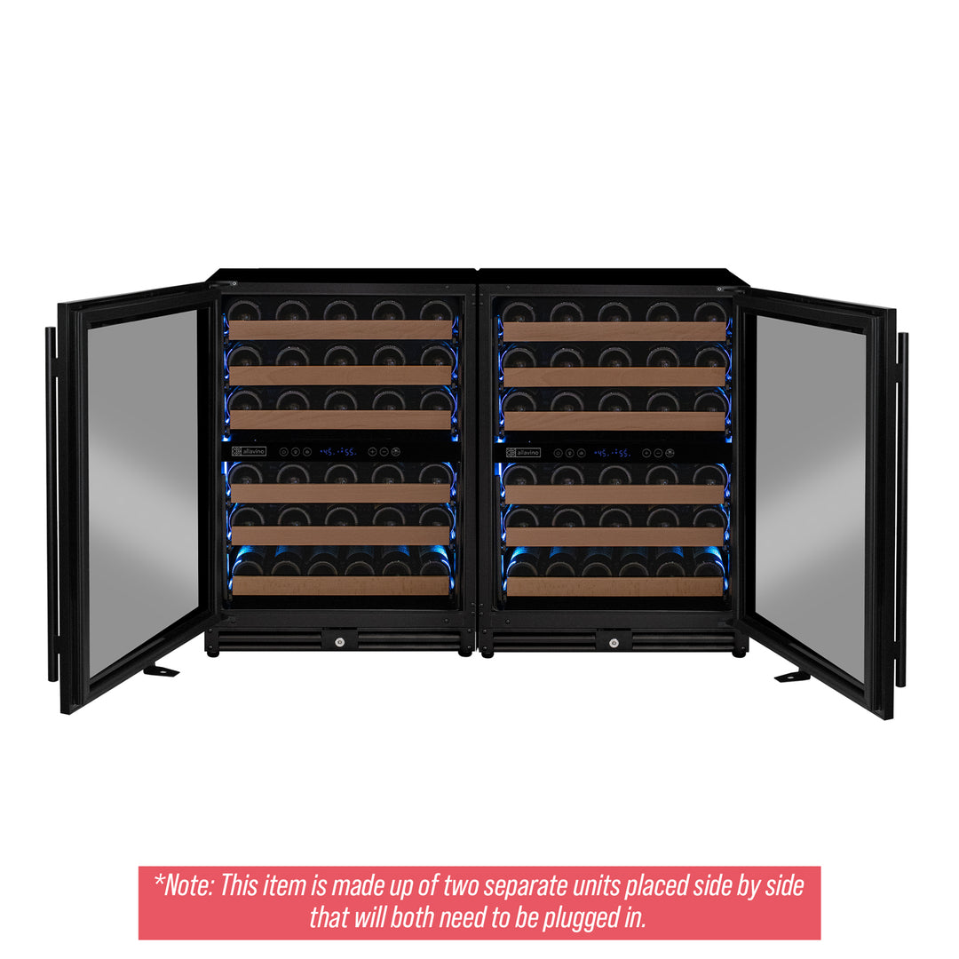 two refrigerators side-by-side