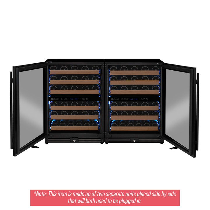 two refrigerators side-by-side