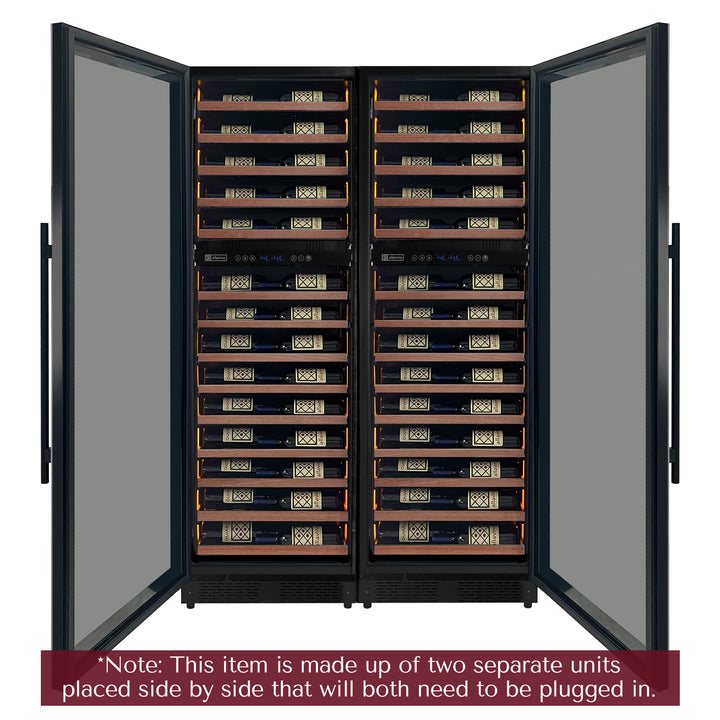 Allavino Reserva 2X-VSW6771D-2B-W LED four zone wine refrigerator