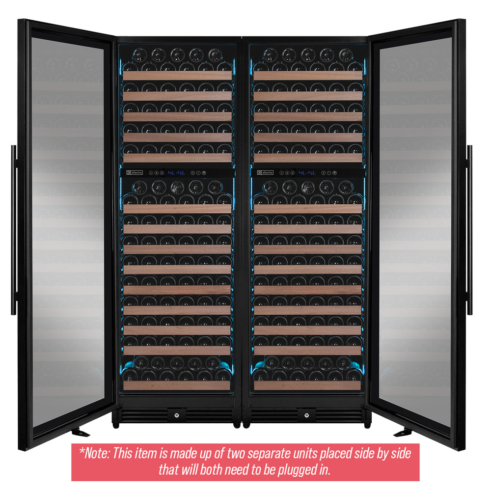 Allavino Reserva 2X-VSW71LD-2B LED wine refrigerator
