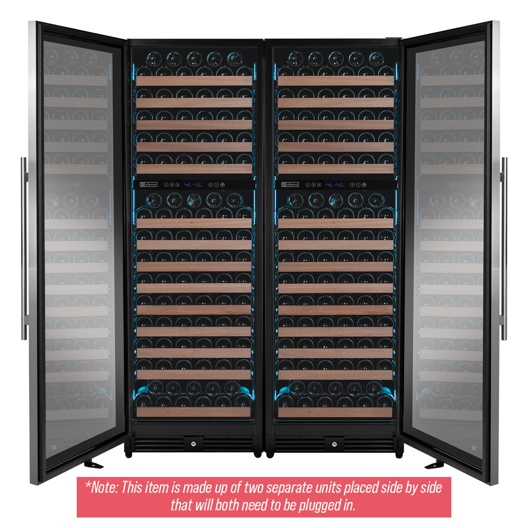 Two separate units placed side by side