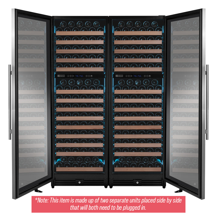 Two separate units placed side by side