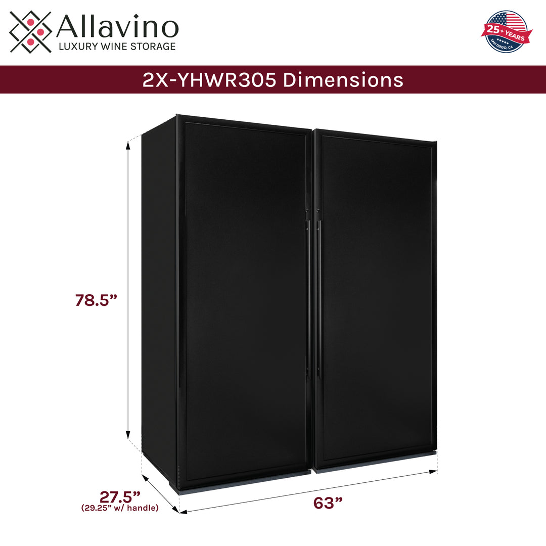 2X-YHWR305-SD Dimensions