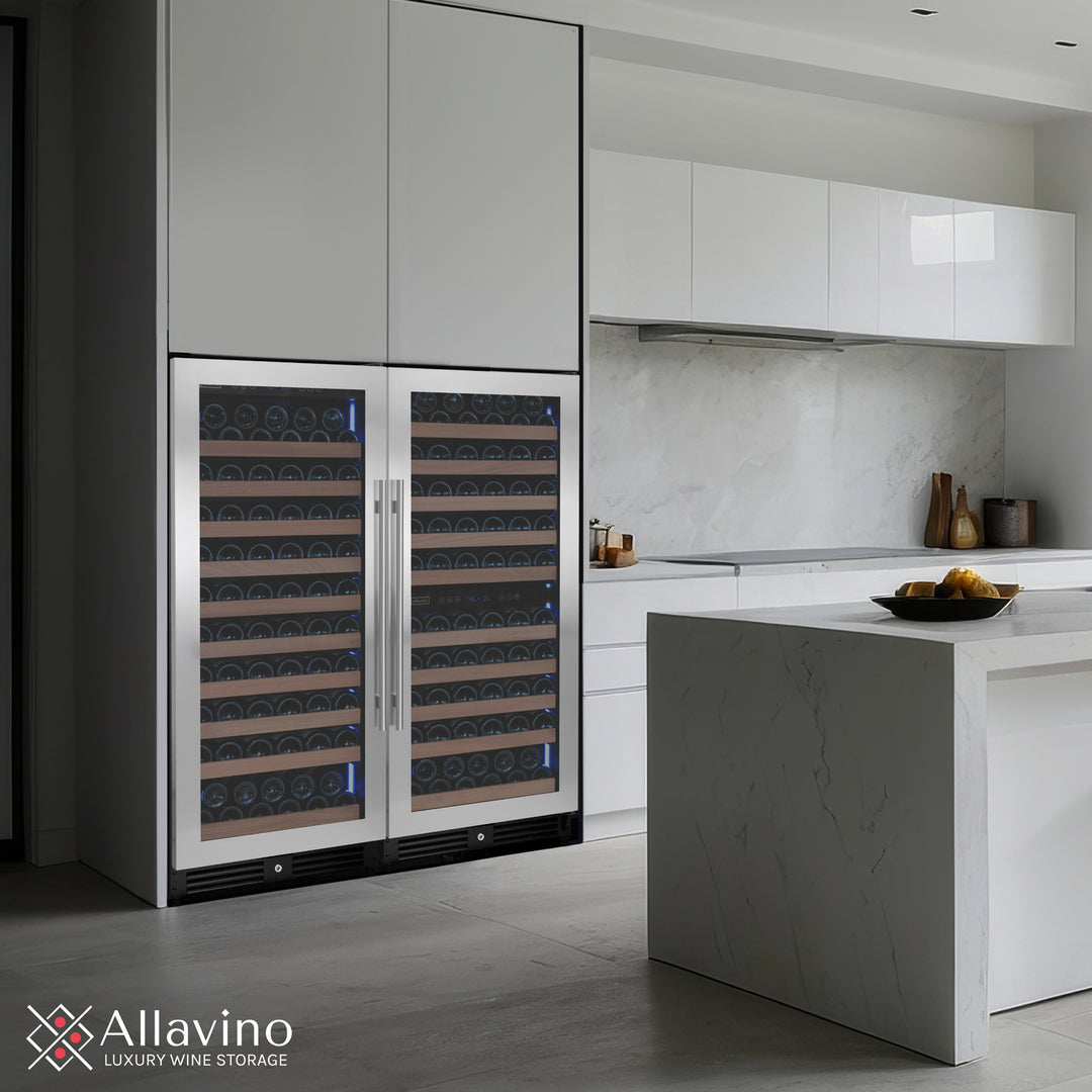 Allavino 3Z-VSW11955-S semi tall built-in wine refrigerator