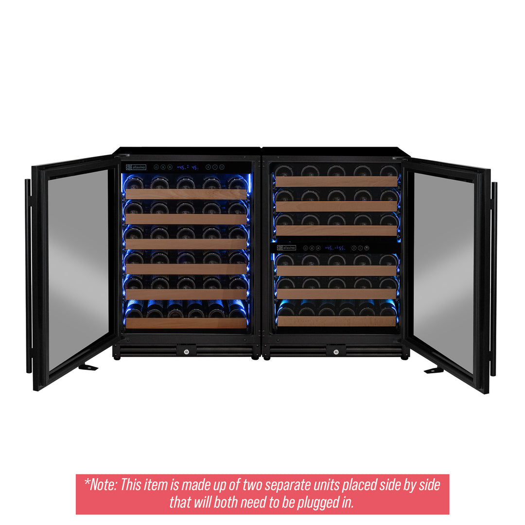 two refrigerators side-by-side