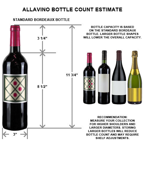 bottle capacity diagram