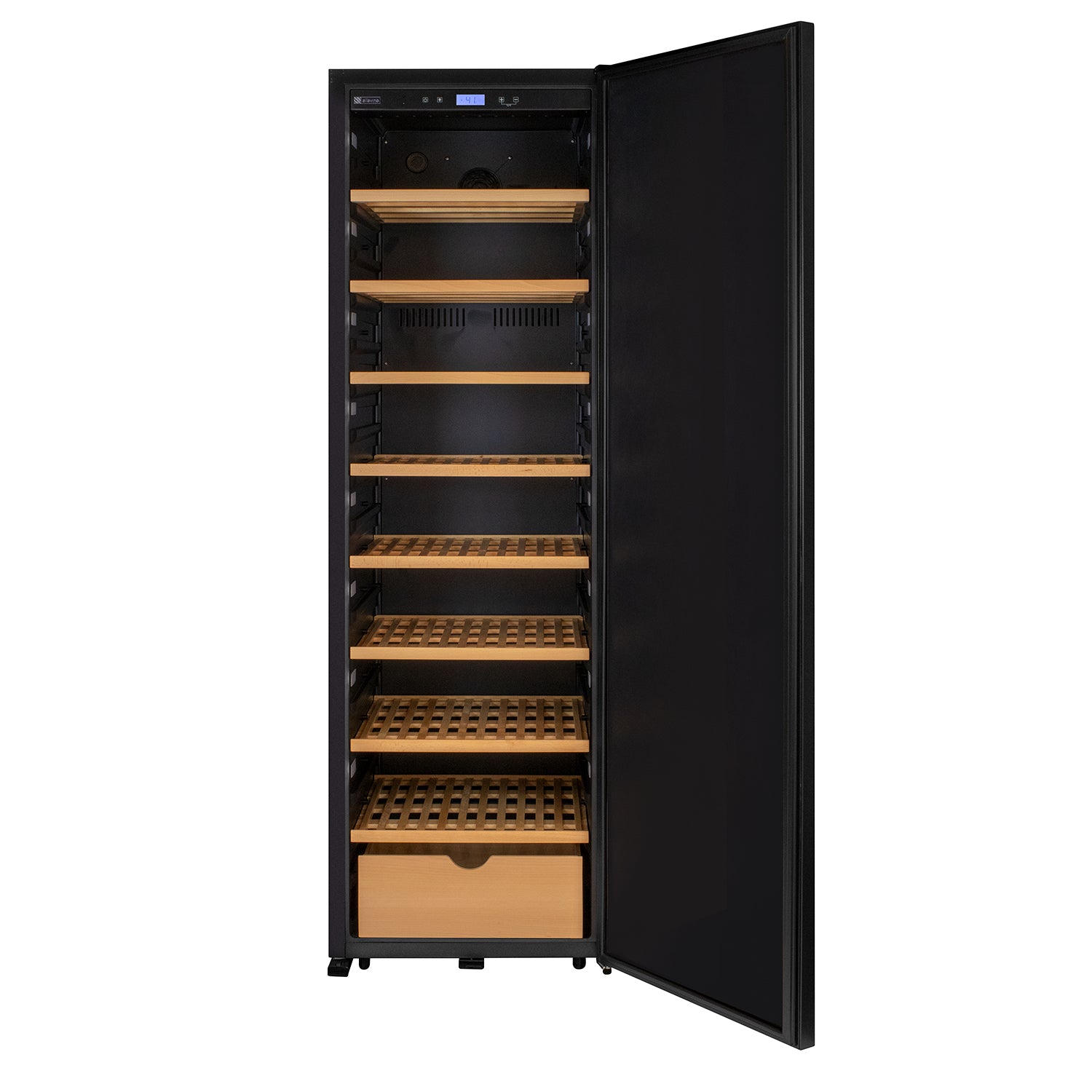 Allavino Single Zone Wine Vault- Solid Black Right Hinge Door