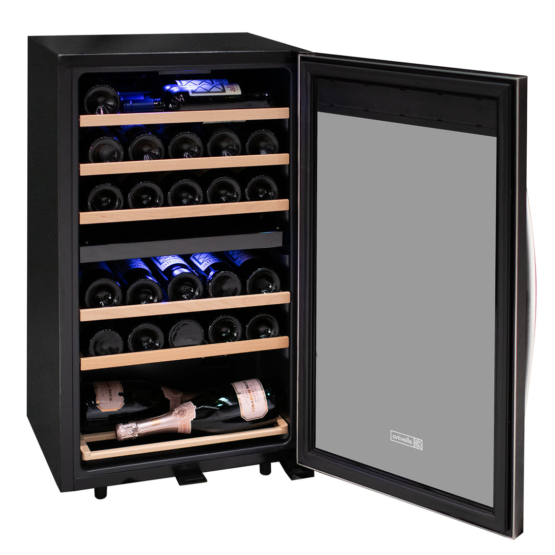 Allavino Cascina KWR28D-2SR Stainless Steel Wine Refrigerator