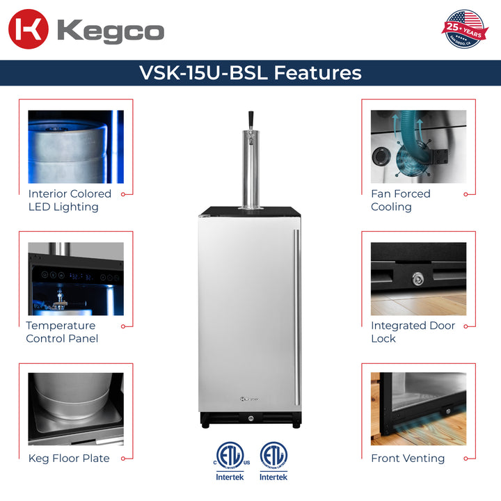 kegerator features