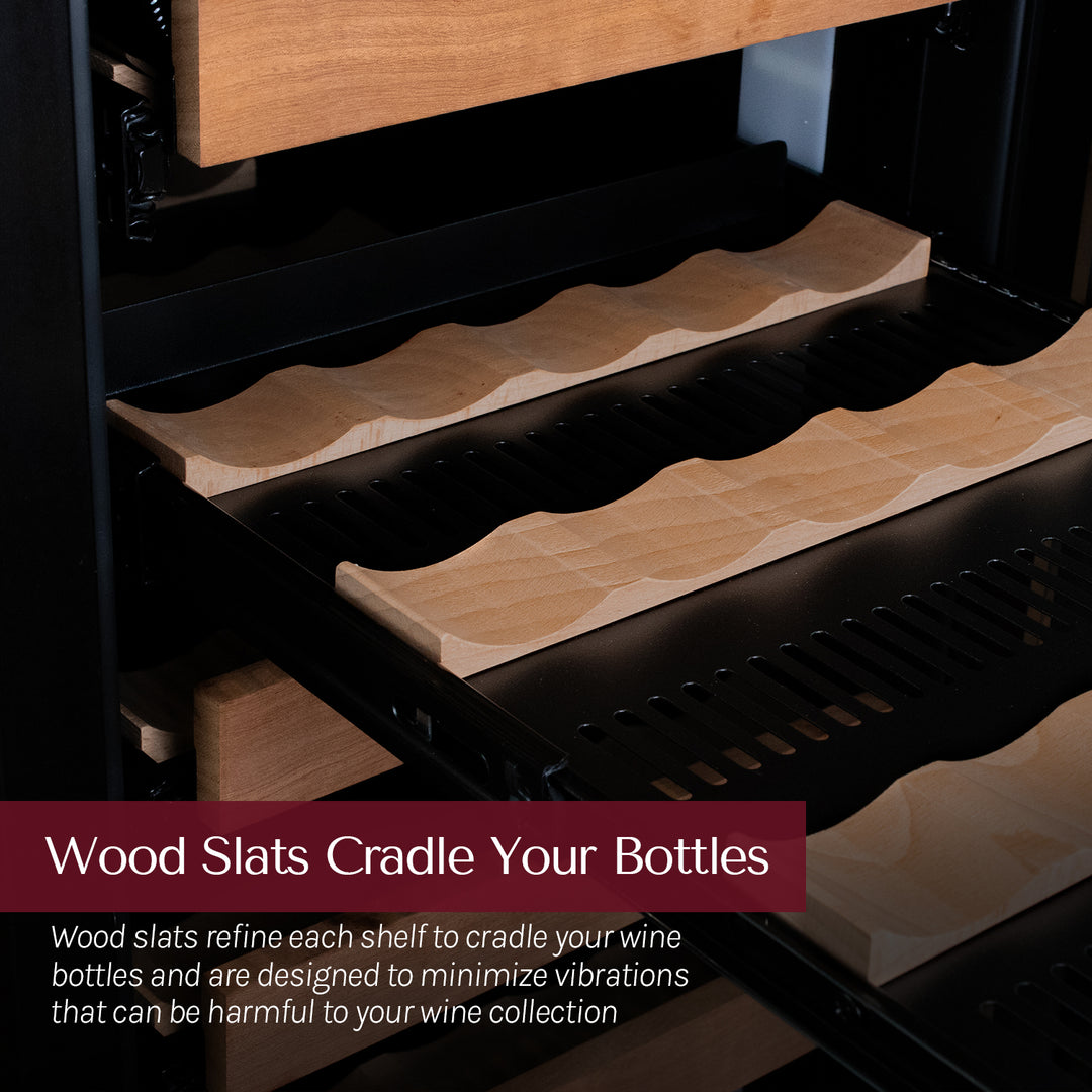 shelf bottle capacity