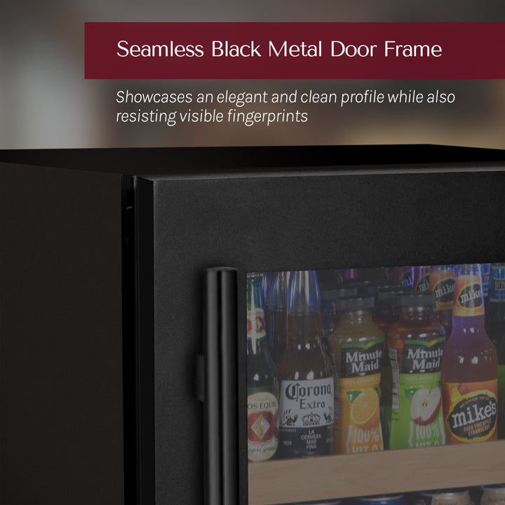 seamless black metal door frame