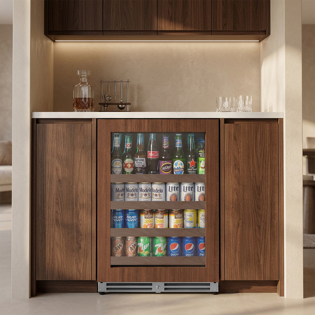 Kegco VSBC-24L-PRR panel ready beverage center