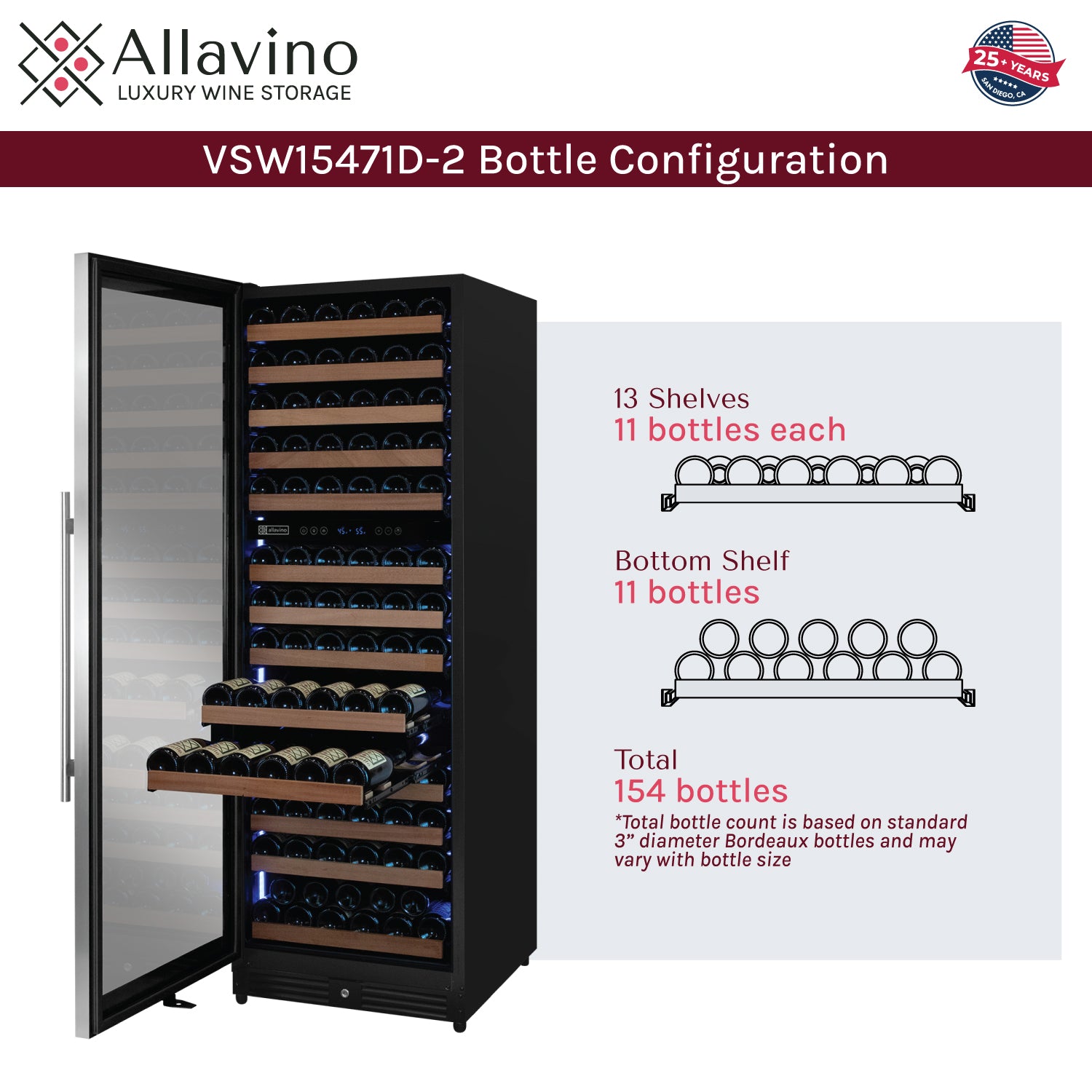 Allavino Reserva Series Wine Refrigerator - Thumbnail 5