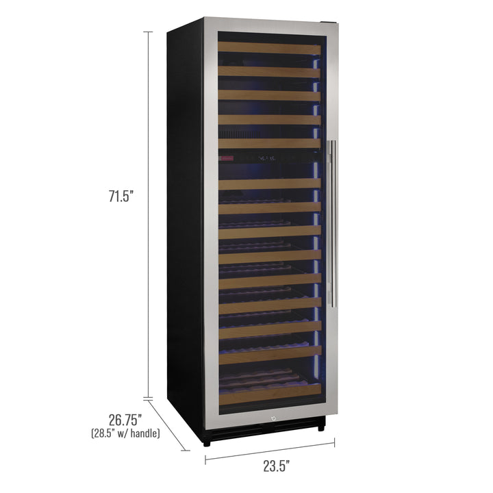 Allavino Reserva VSW15471D-2SL wine refrigerator dimensions