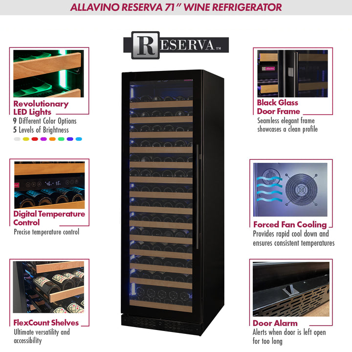 Allavino Reserva VSW16371S-1BGL Wine Refrigerator features