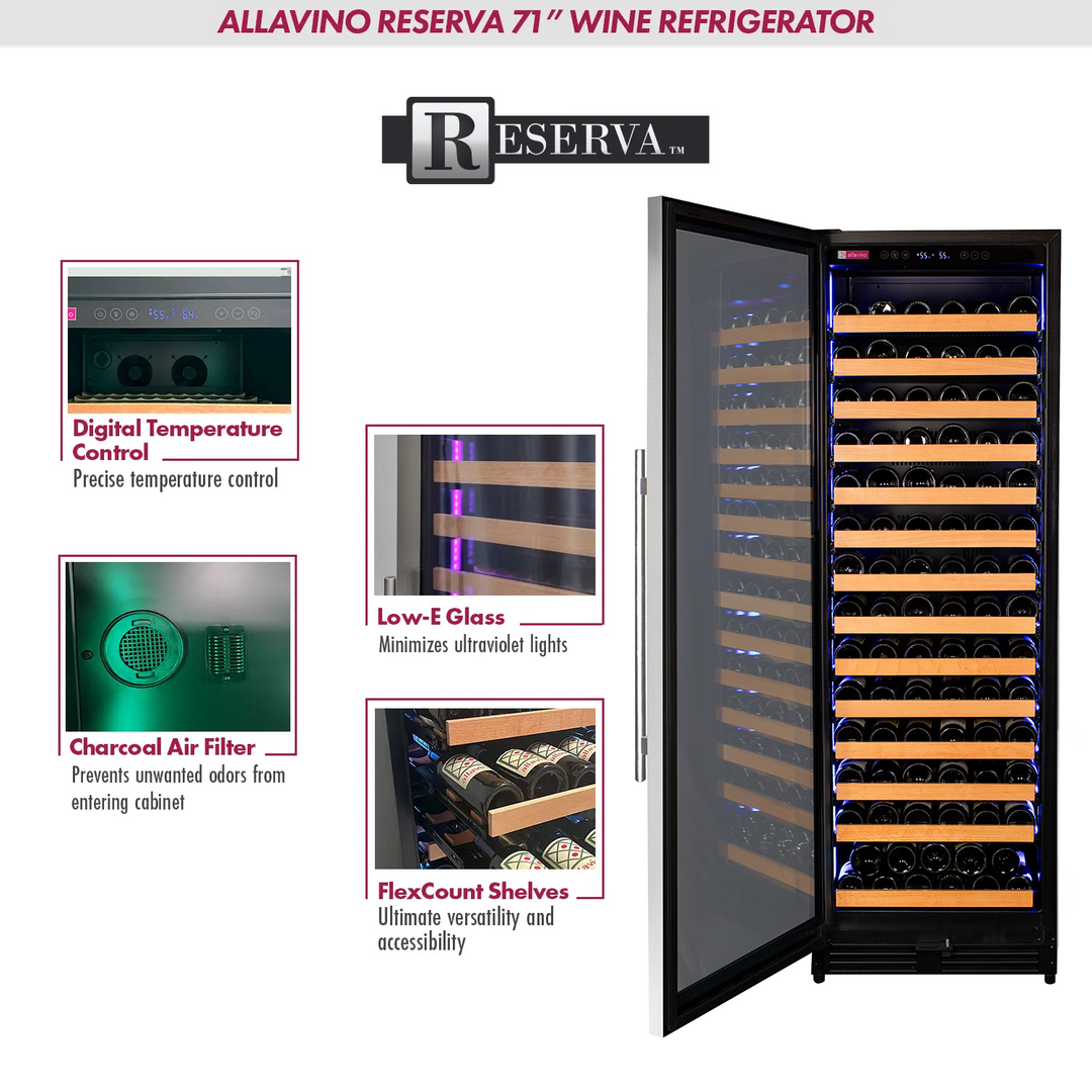 Allavino Reserva VSW16371S-1SL Wine Refrigerator features
