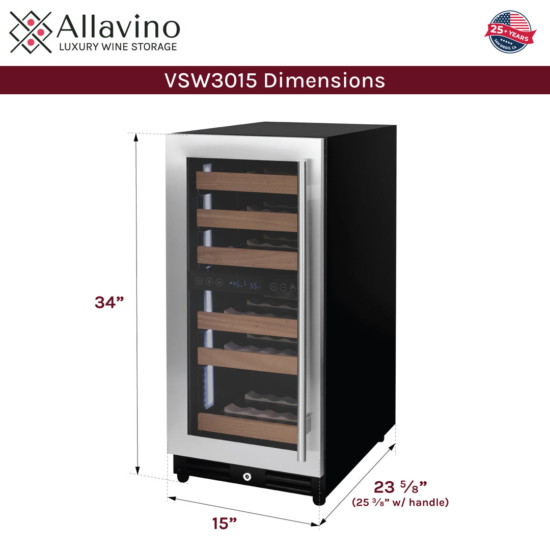 VSW3015 dimensions