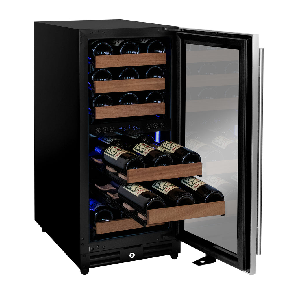 Allavino Reserva VSW3015D-2SR dual zone 15 inch wine cooler