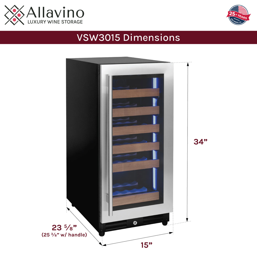 VSW3015 dimensions