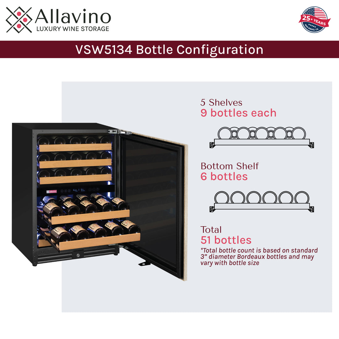 51 bottle configuration