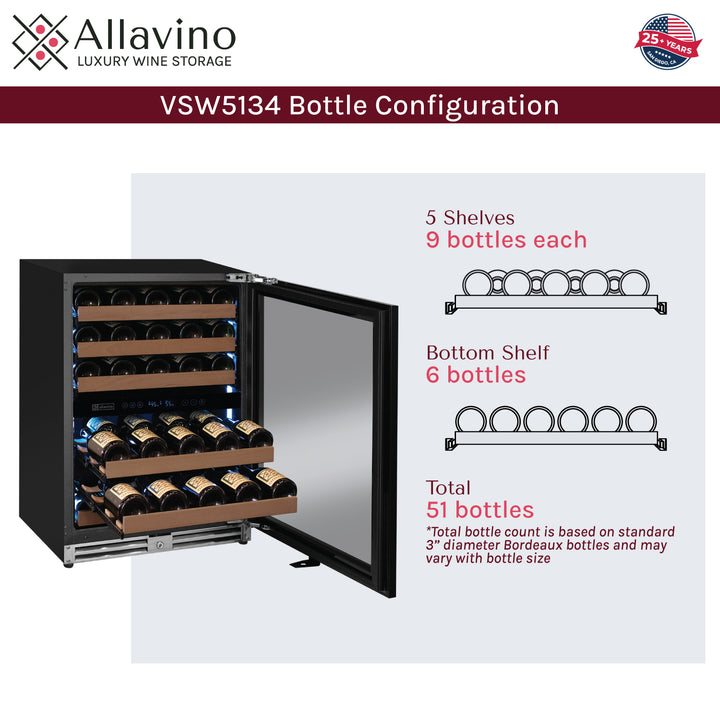 51 bottle configuration