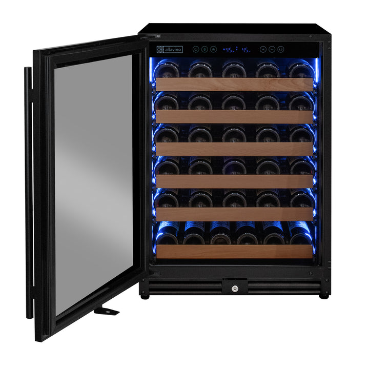 Allavino VSW5134 black undercounter wine refrigerator