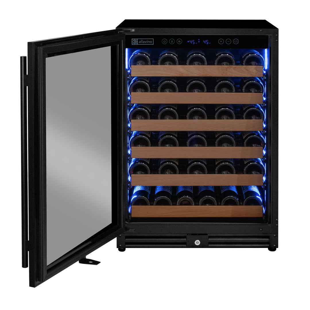 Allavino VSW5134 black undercounter wine refrigerator