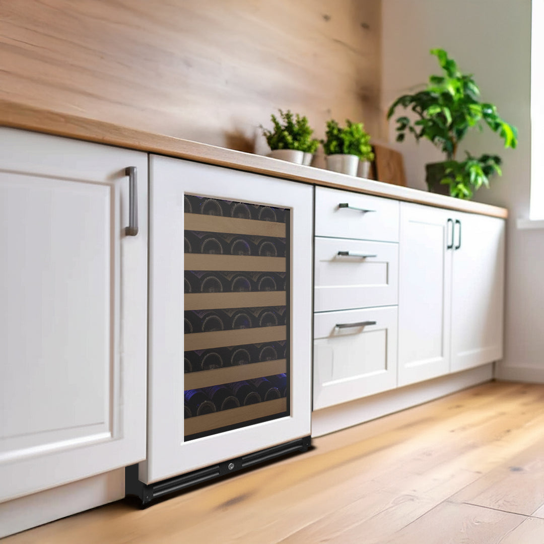 built-in panel ready wine refrigerator