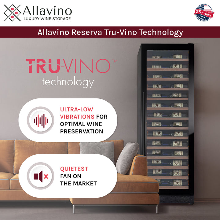 Allavino VSW6771S-1BL-WD Tru-Vino Technology