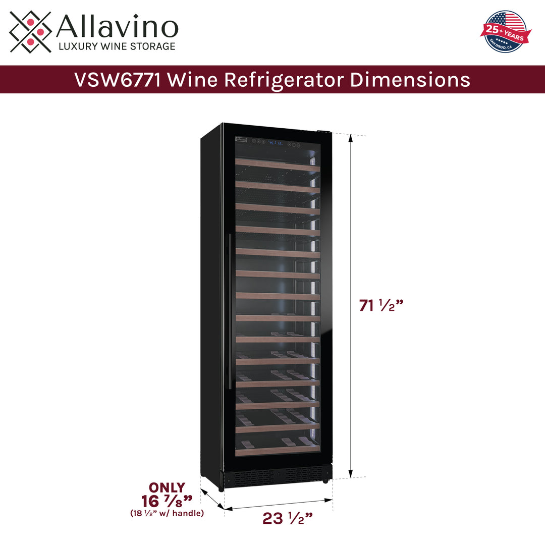 Allavino Reserva VSW6771S-1BR dimensions