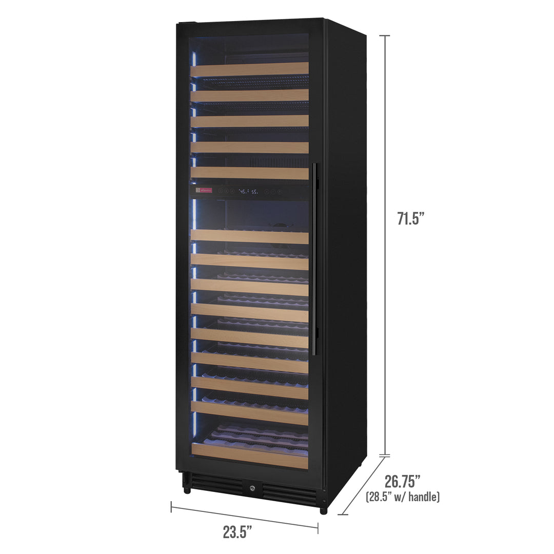 Allavino Reserva VSW71LD-2BL wine refrigerator dimensions