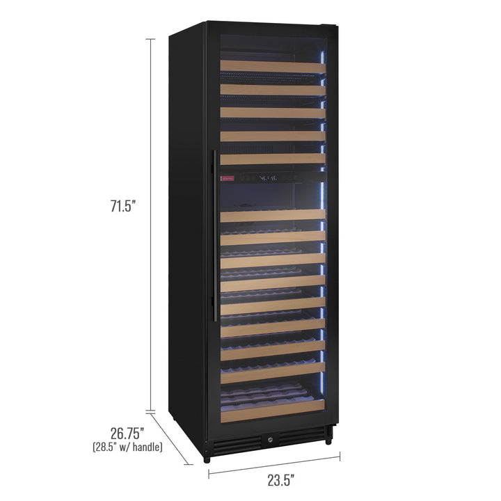 Allavino Reserva VSW71LD-2BR wine refrigerator dimensions