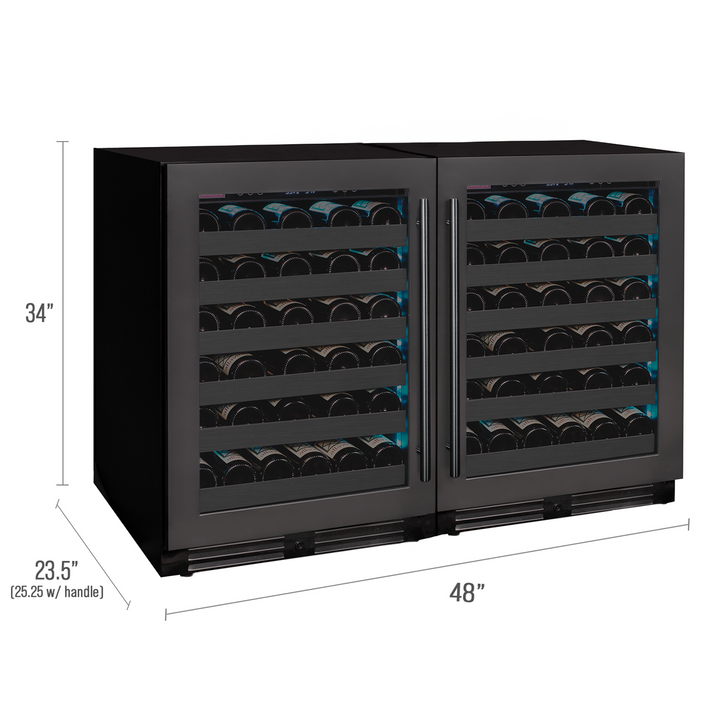 Allavino Reserva 2X-BDW5034S-1BS wine refrigerator dimensions