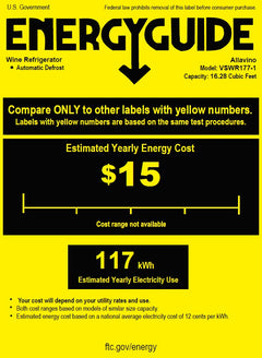 Energy efficiency guide for the VSWR177-1