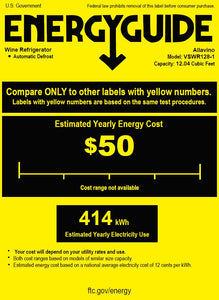 Allavino VSWR128-1 energy guide report