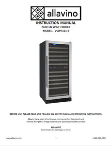 A document with instructions for the VSWR121-2