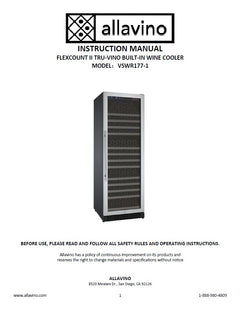 VSWR177-1 product instruction manual