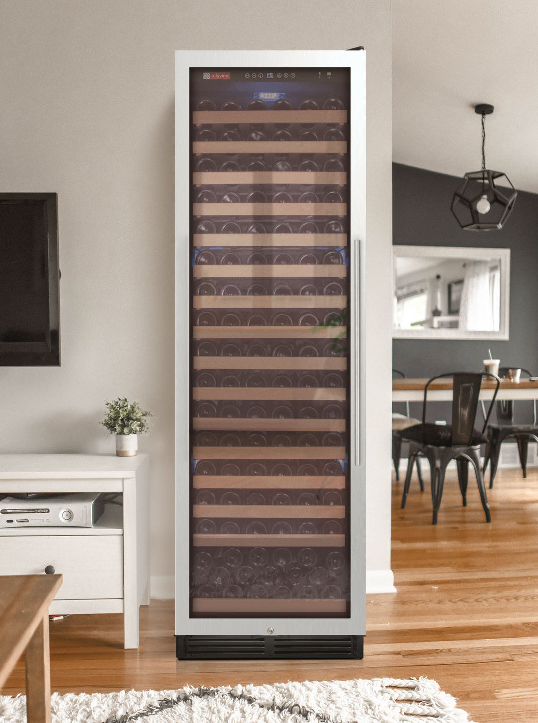A tall YHWR174 unit compliments a living space without taking up floorspace