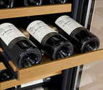 15" Wide FlexCount II Tru-Vino 30 Bottle Single Zone Black Wine Refrigerator